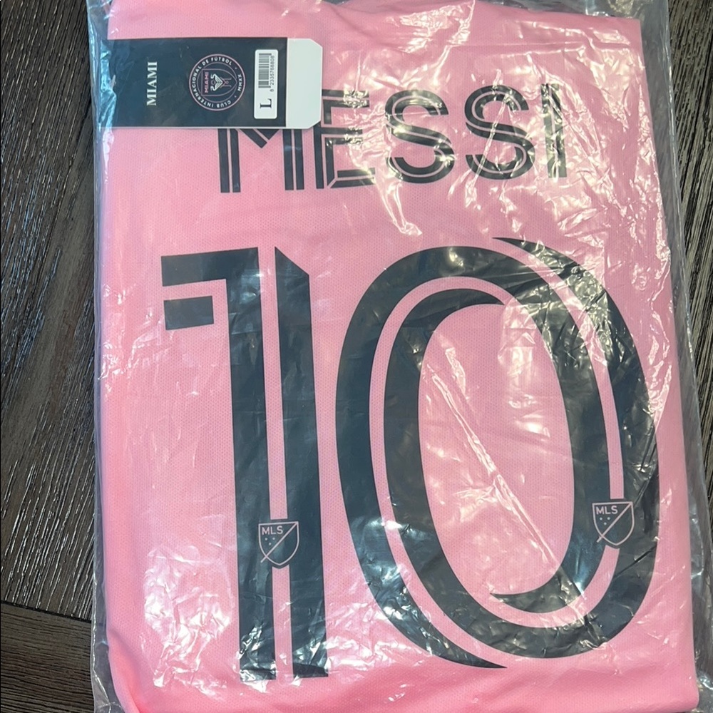Pink Messi Soccer Jersey